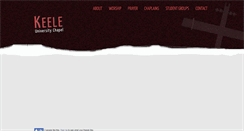 Desktop Screenshot of keelechapel.org
